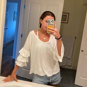 WHITE AMERICAN EAGLE TOP